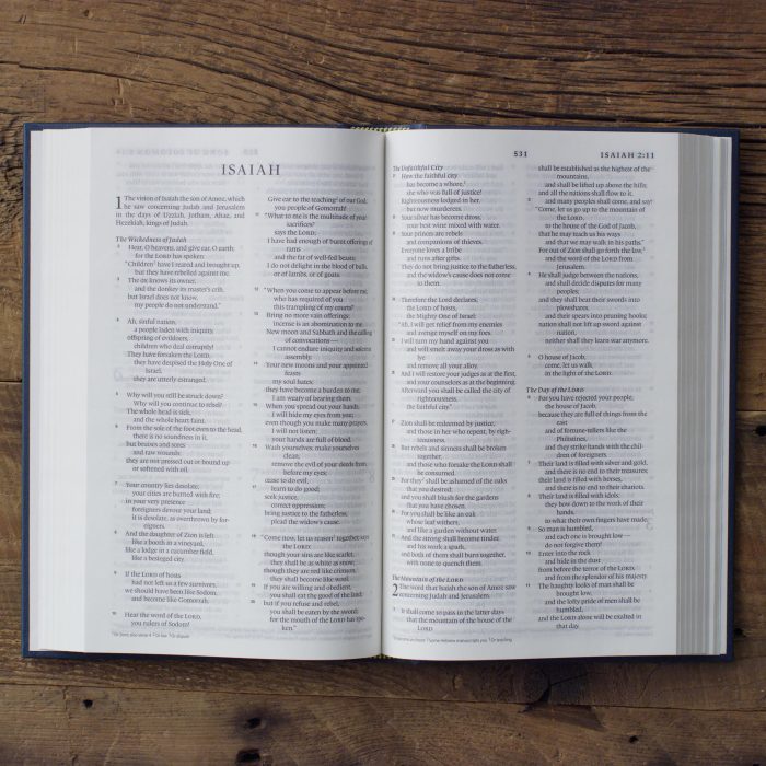 ESV Church Bible (Hardcover, Blue) - Image 2