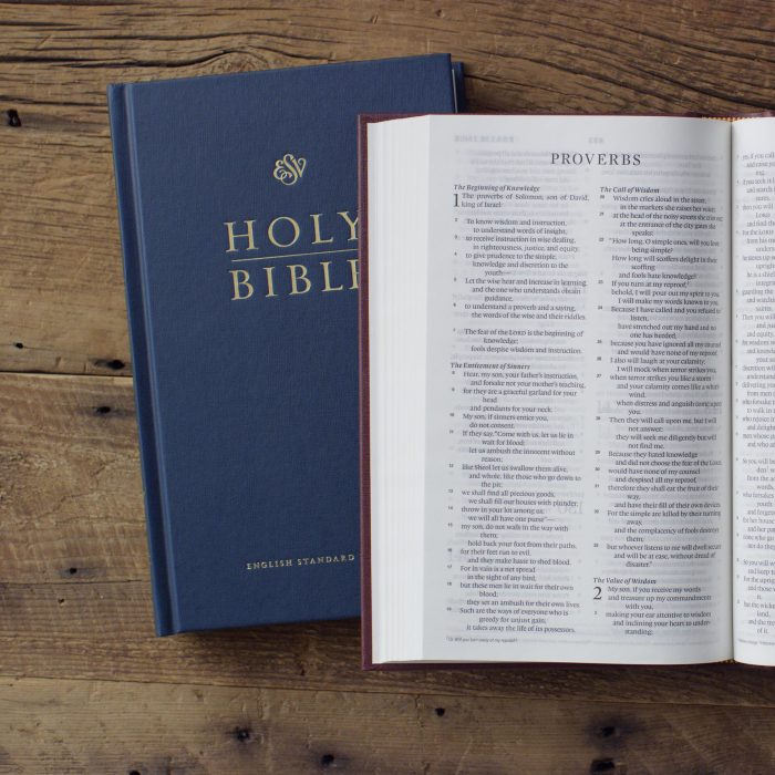 ESV Church Bible (Hardcover, Blue) - Image 4