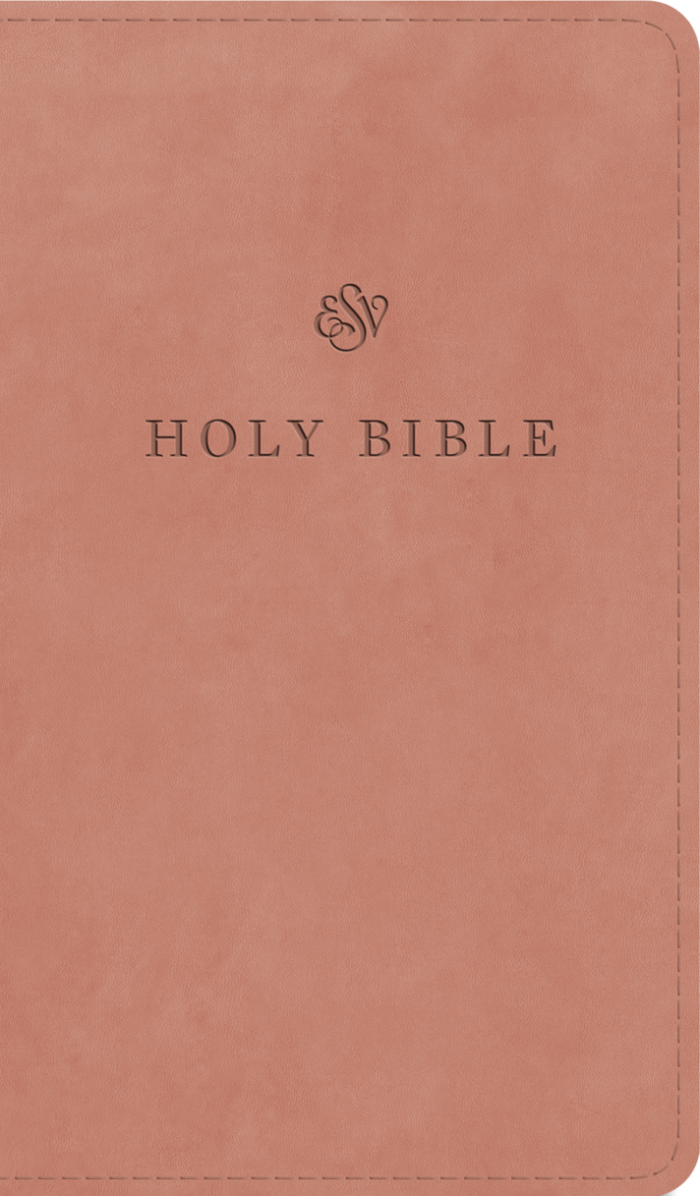 ESV Premium Church Bible (Trutone, Blush Rose)