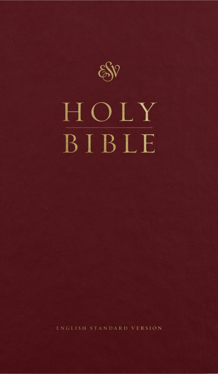 ESV Church Bible (Hardcover, Burgundy)