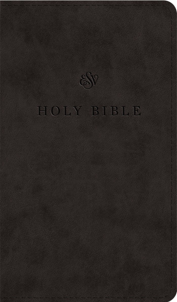ESV Premium Church Bible (Trutone, Black)
